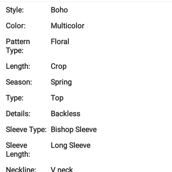 Backless Top - Picture 7 of 7